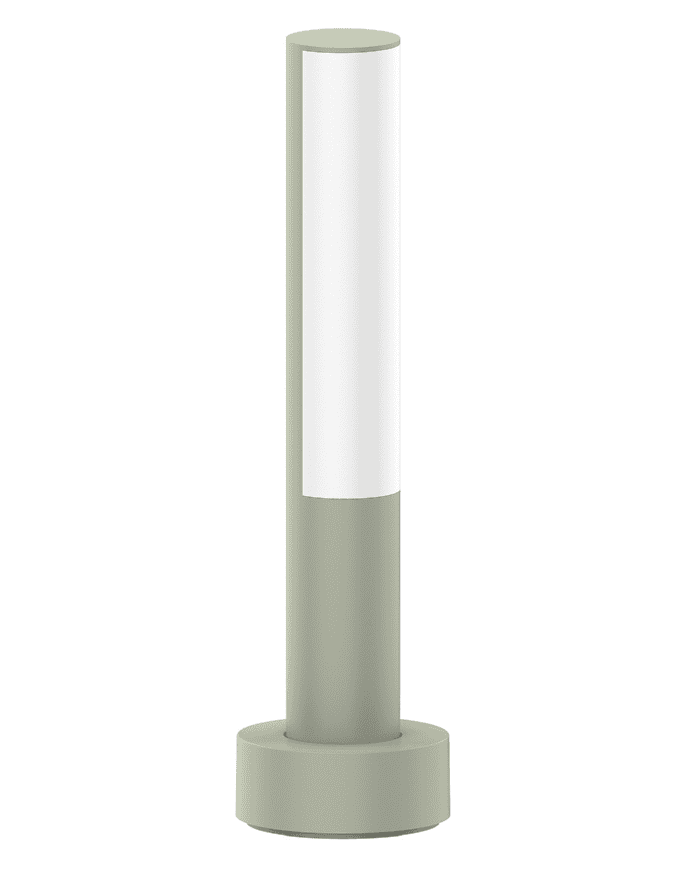 High Quality Dimmable LED Desk Lamp DL-F001W Modern Style PC Body DC Power Supply Eye-Caring Features