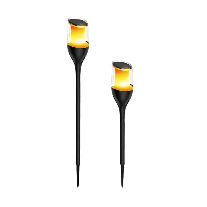 Upgrade Unique IP65 Waterproof Solar Lawn Light MHR-WQF24230 for Garden Application Flame Light Mode