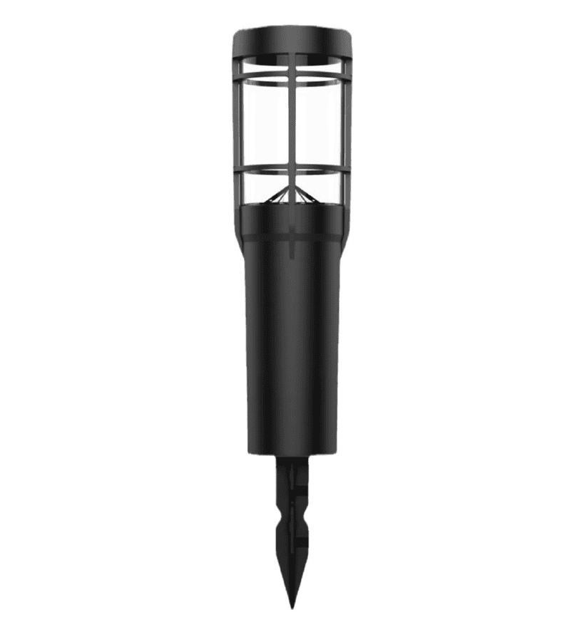 RGB Unique Solar Garden Lamp IP54 Waterproof Lawn Light 3000k+RGB 900mah Battery