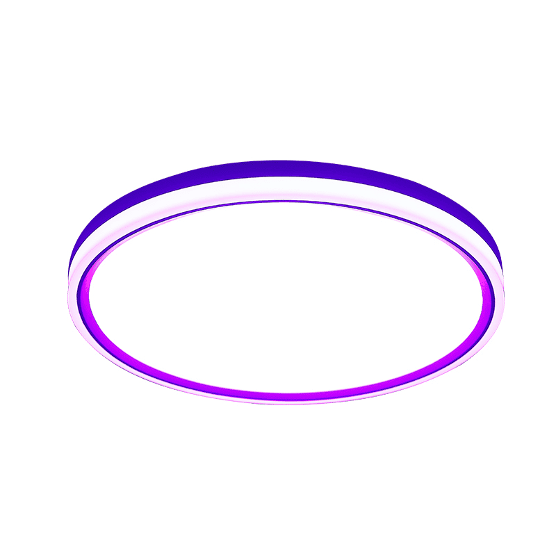 RGB Sensor LED Ceiling Light Remote Control Alexa/Tuya WIFI Voice Dimmable Modern Smart LED Lamp for Living Room CE RoHS SAA