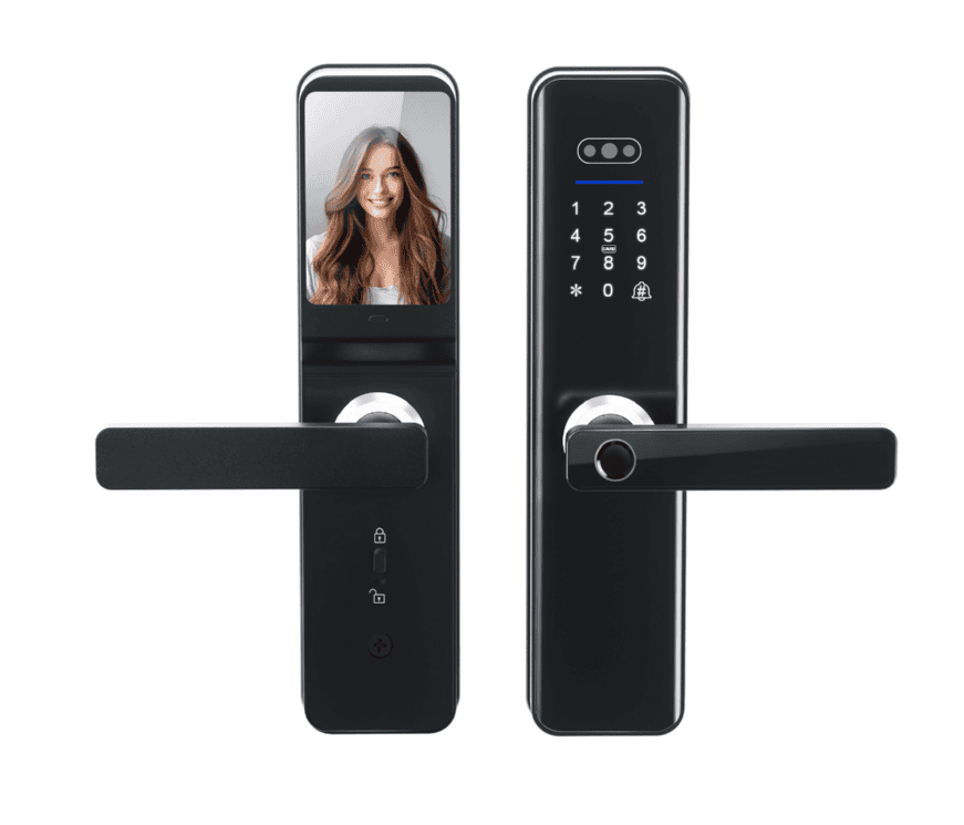 Smart Fingerprint Door Lock MLK-WD577 with Password/Card/Key & App Unlock Aluminum Alloy Cloud Data Storage 3500mAh Battery