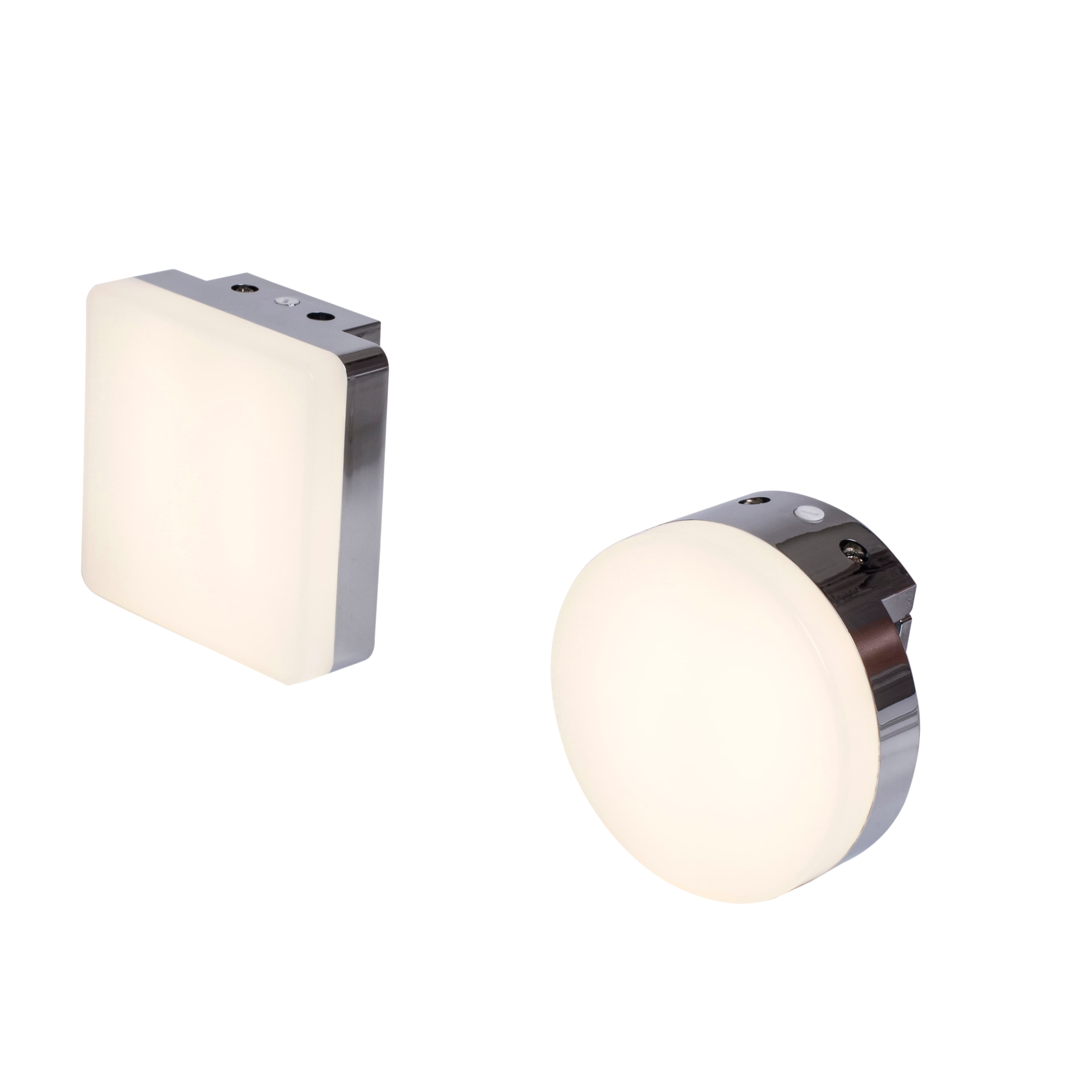 Wholesale IP44 Wall Mounted LED Bathroom Vanity Lighting Round & Square Mirror Light