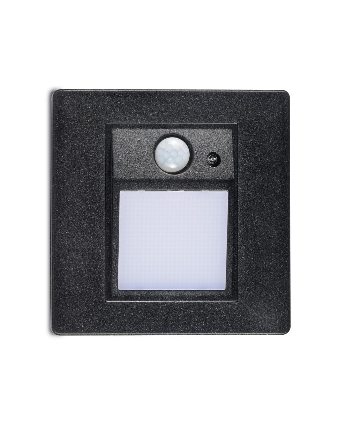 Hot Recessed Corner Foot Wall Lamp Motion Sensor Rectangle Square 1W Stair LED Step Light