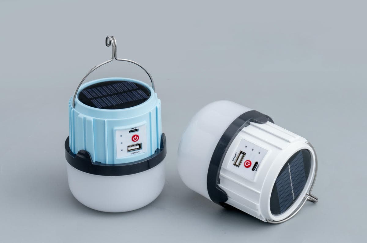 Wholesale 30W LED Solar Camping Lamp IP44 3000K 6000K Extension-Type CE and RoHs Certified