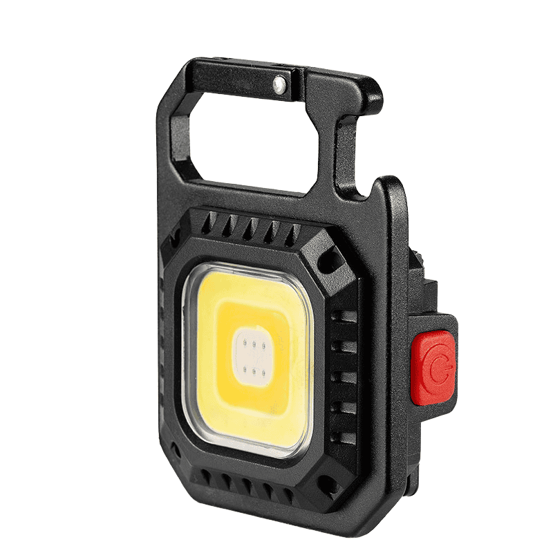 Everstar COB Work Light LED Torch USB Chargeable Magnet Multi-Function Flashlight Bottle Opener Camping Light Aluminum Alloy
