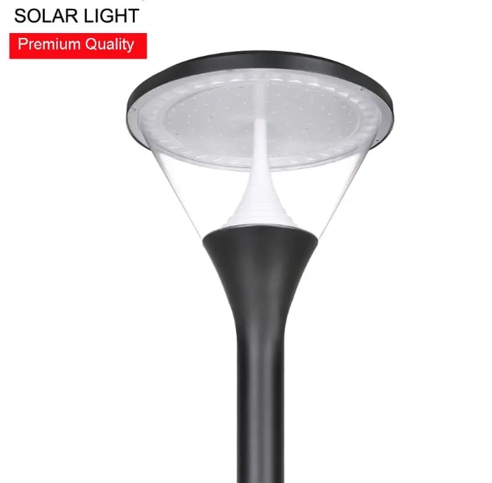 Factory Priced LED Solar Pillar Lamp for Outdoor Garden Courtyard Lawn Park Decor IP65 Aluminum Body