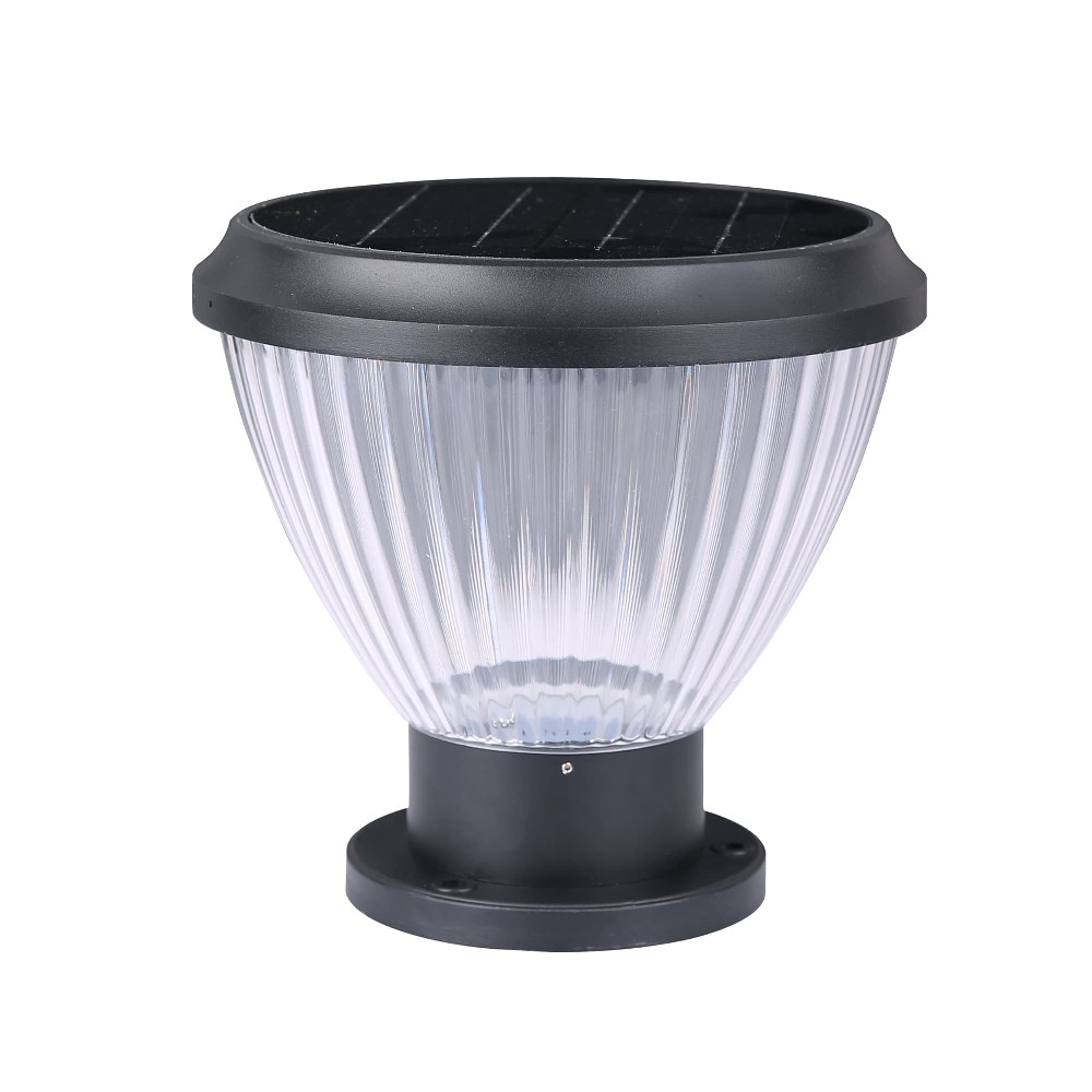 Hot Modern Solar Fence Lights Waterproof Solar Led Garden Light Outdoor Gate Post Pillar Lamp Aluminum