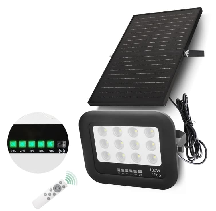 High Quality  Solar Flood Light Outdoor  IP65 Waterproof  Housing Solar Stadium Floodlight ABS