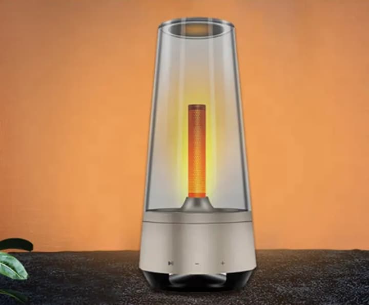 New Hot LED Breathing Candle Bedside Night Lamp bar Restaurant Ambient Sphere Holiday Outdoor Touch Dimmer Table Lamp