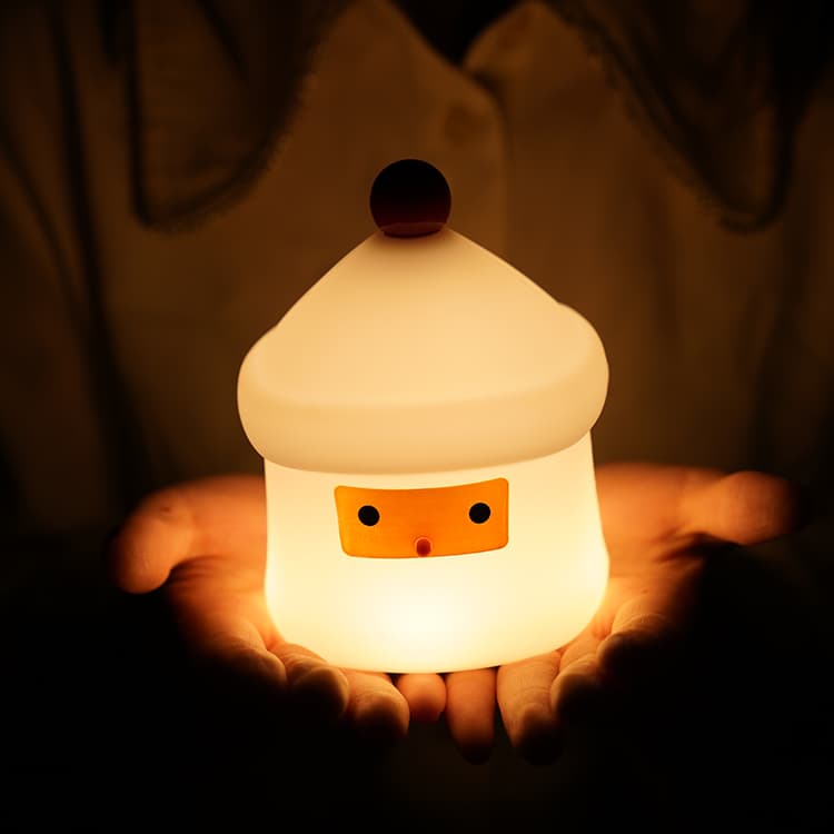 Cute Gift Night Kids Lights for Room Silicon  Christmas Chid Usb Night Light for Baby