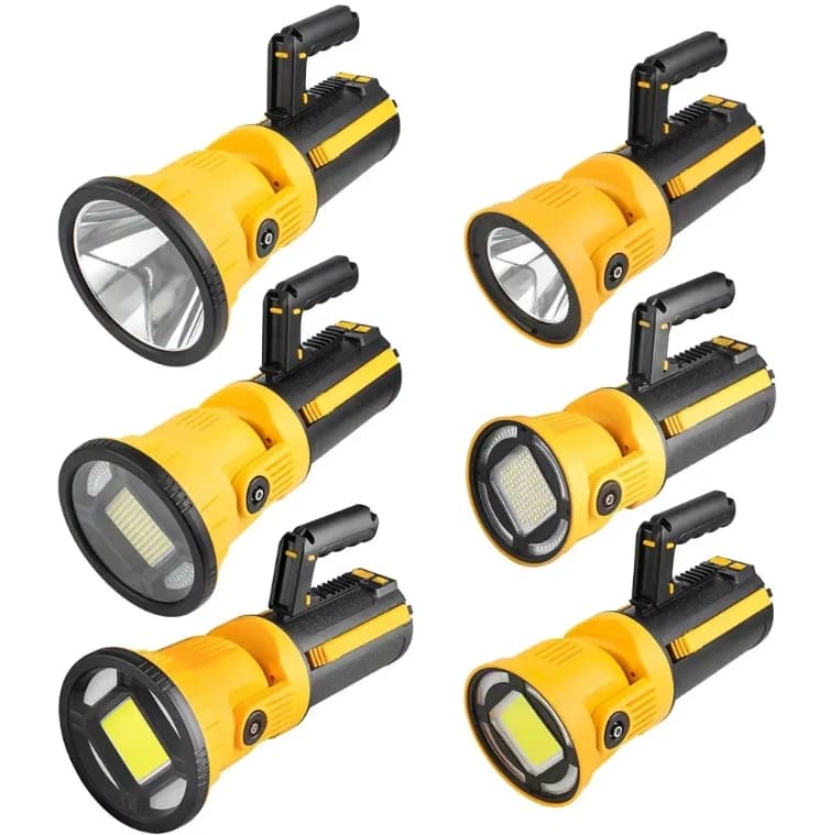 High Quality Outdoor Usb Rechargeable  Camping LED Torch Working Lights Flashlights Portable Led Lights