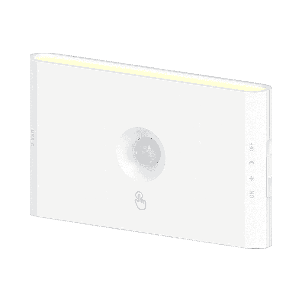 Modern Smart LED Induction Night Light Rechargeable Electric Bedside Lamp Sensor Ambiance Wall Lamp Cabinet Lamp