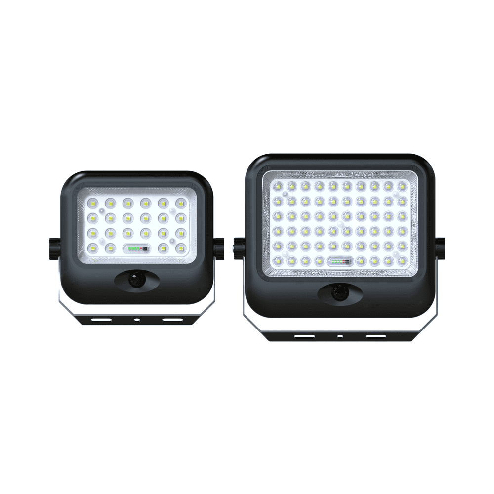 Everstar New Design 50w 100w 150w Solar Led Flood Light Outdoor with Sensor IP65 Waterproof