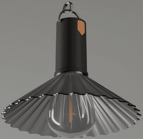 LED Outdoor Camping Lights for Garden Decorative ABS Body Night Market Small Stall Light Charging Emergency Light