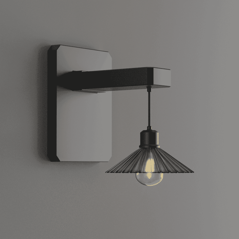 Wholesale Led Solar Garden Simple Retro Wall Light Hang Way with 30lm