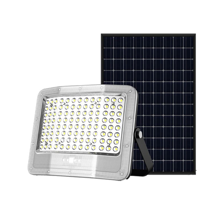 New Factory Price ABS 3cct 50w 100w 200w 300w 400w LED Solar Flood Light Waterproof With Remote Wall Lamp for Outdoor Garden