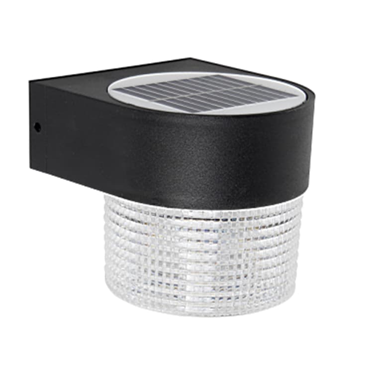 Modern Design Outdoor Solar Garden Wall Light Waterproof LED Lamp Outdoor Fixture Luminaire Lantern Garden Wall Lamp CCT option