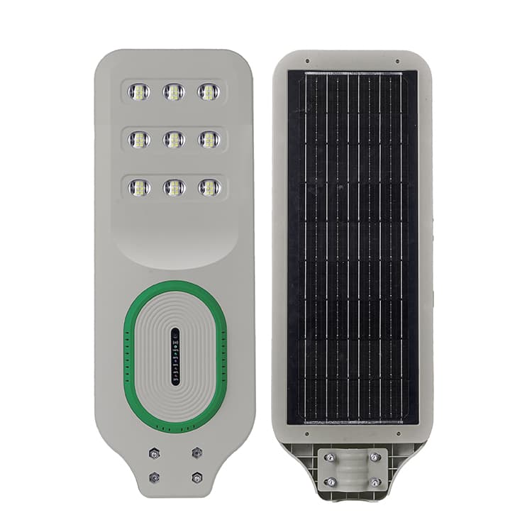 Outdoor IP65 Waterproof ABS 300W 400W LED Integrated Solar Energy Panel All-in-One Solar Street Light