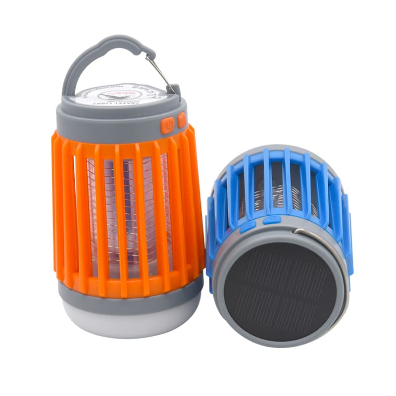 New Solar  Mosquito Killer Rechargeable Light Mosquito Zapper Light Waterproof Outdoor  Tent Lamp for Camping Led Camping Light