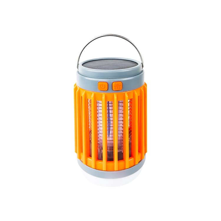 Best Outdoor Waterproof Solar Powered Bug Zapper LED UV Repellent Insect Trap Light Electric Fly Swatter Mosquito Killer Lamp