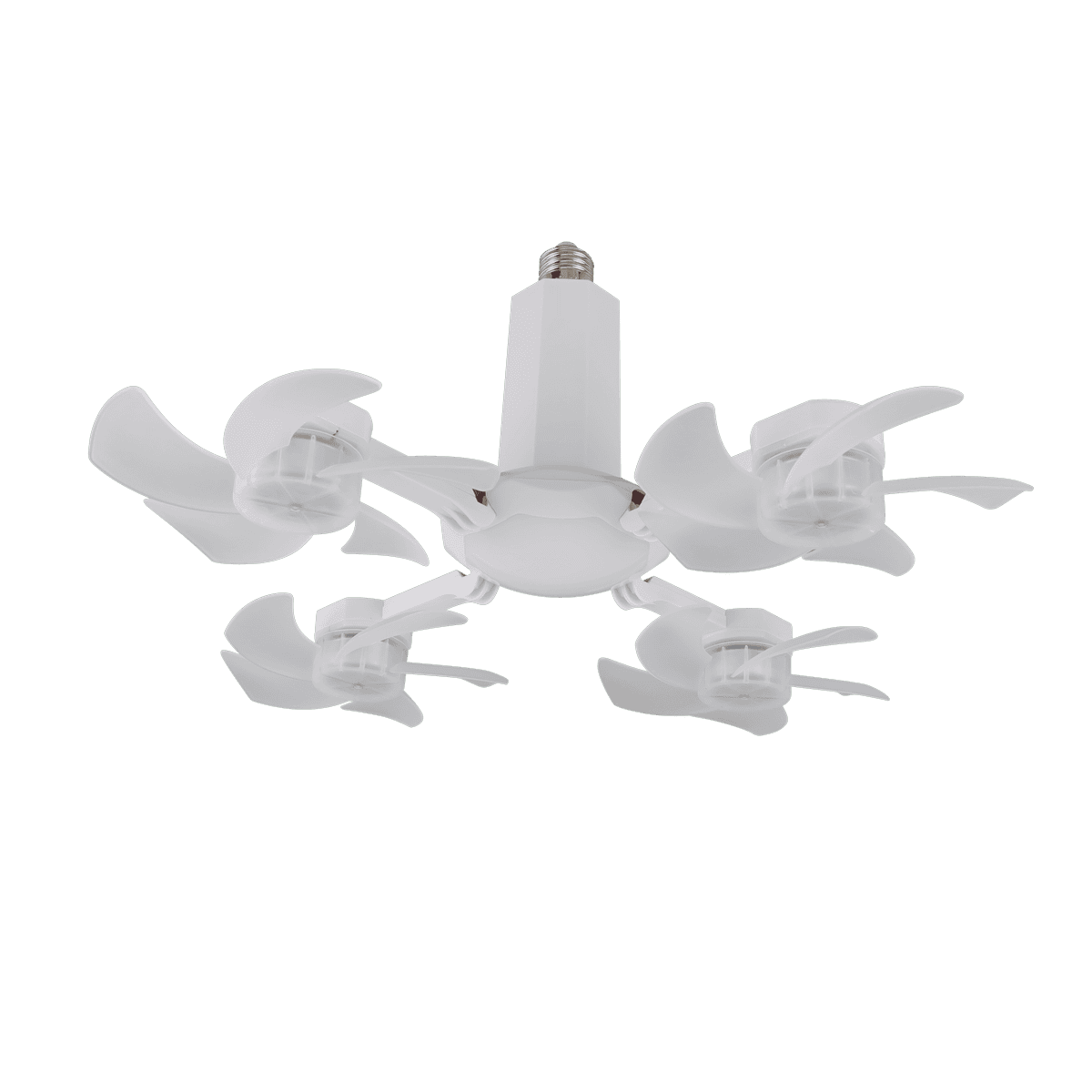 Unmanned Aerial Vehicle UAV 5 Blades LED Fan Light Modern Home Office Remote Control Dimming CCT Lamp IP20 3-Speed Low Noise