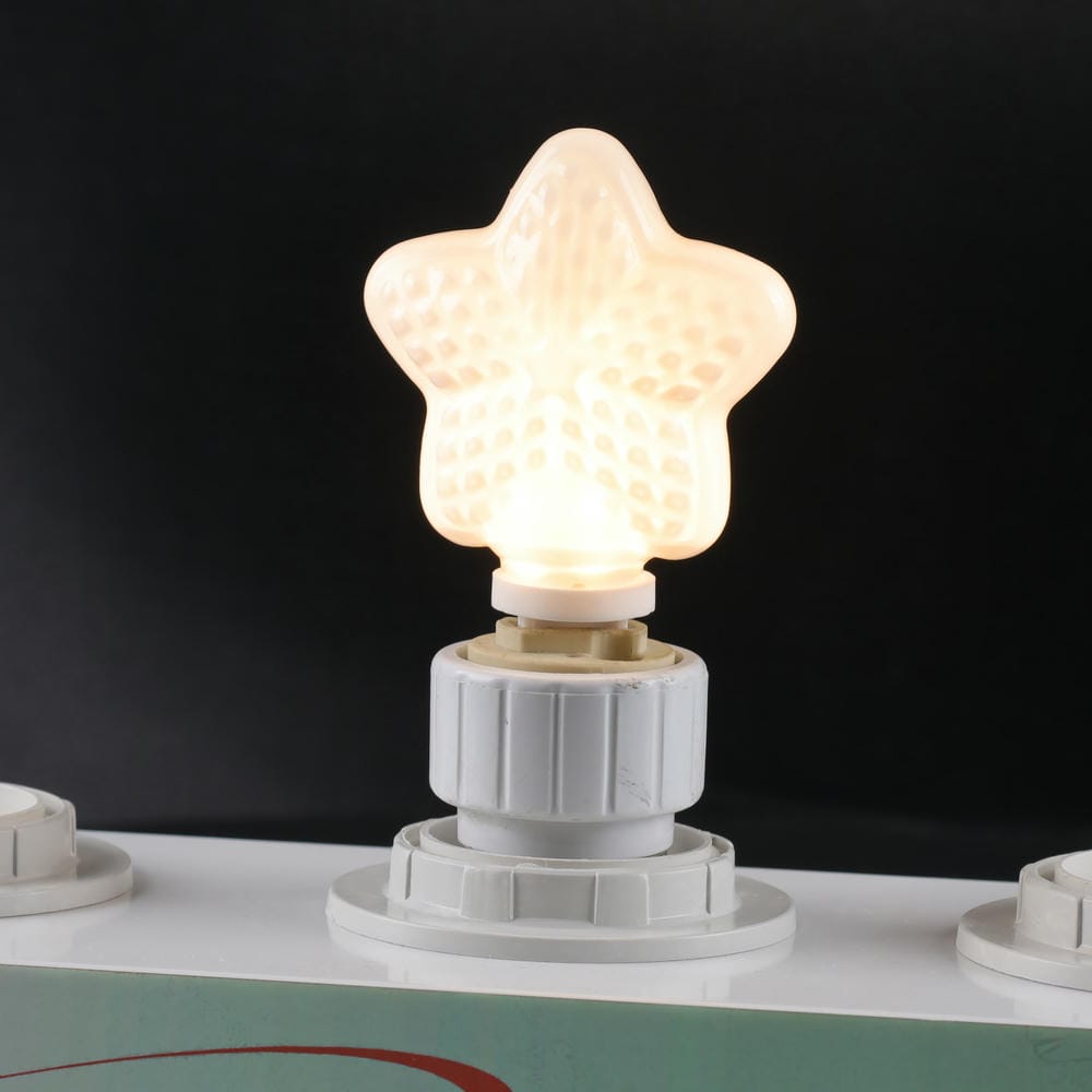Special-shaped Five-pointed Star Valentine Indoor Holiday Lamp Combinable Dimmable LED Light Source Clear Milky Lampshade E14/G9