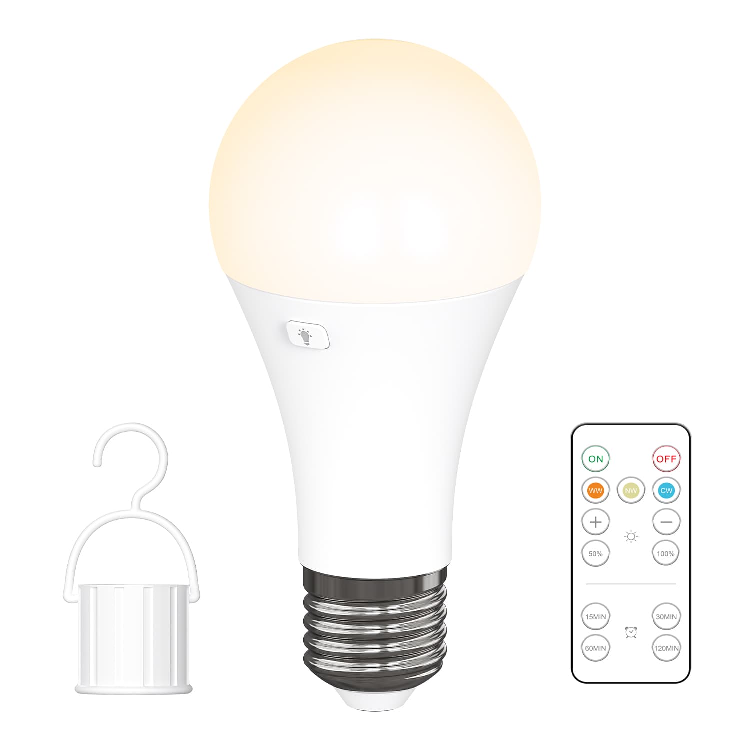 Modern LED Hook Cabinet Light RGBCW DC Remote Control Touch Switch Dimming CCT Atmosphere Night Light High CRI 80 300 Lumens