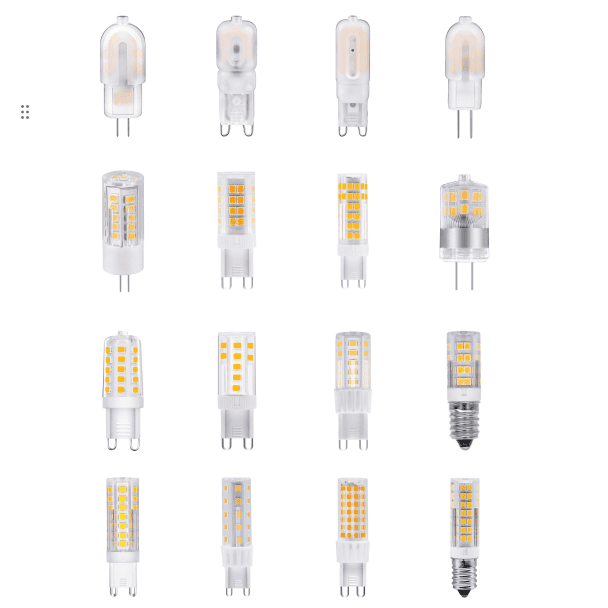 High Effect G4 G9 E14 Light Sources Bulbs Plastic SMD AC/DC CE/RoHS Certification Flicker Free Replace Halogen Lamp Residential