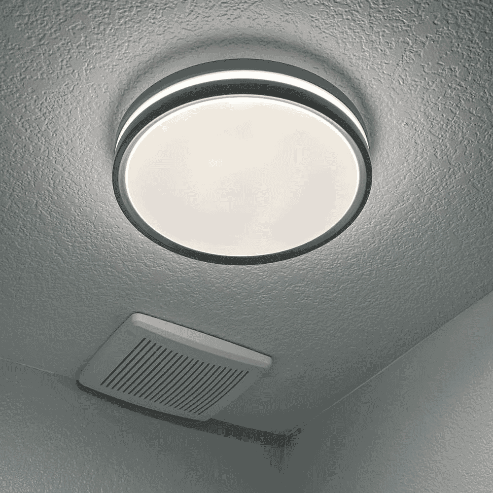Super Bright Residential Waterproof LED Ceiling Light Bulkhead Aluminum 25W IP65 CCT No Flicker Lamp Broadside Aureole