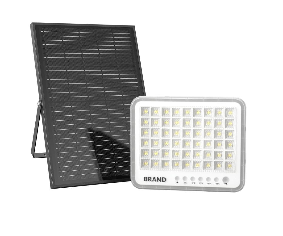 High Brightness LED Solar Floodlight 100W~300W Monocrystalline Solar Panel Outdoor Light Control Solar Floodlight