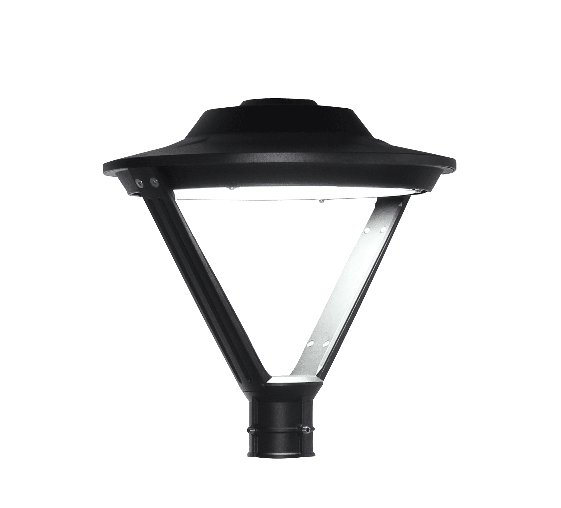 Classical Design AC LED Garden Light Extension Arm Style IP65 Waterproof Landscape 30W-100W 100lm/w Aluminum 3-Year Warranty CRI