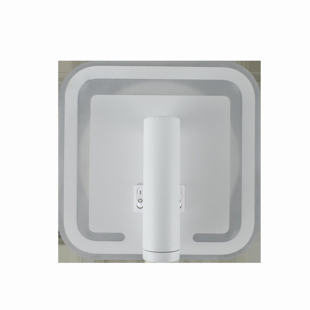 Modern LED Night Light with Round Lighting Bedside Reading Lighting for Bedroom LED Wall Light Indoor
