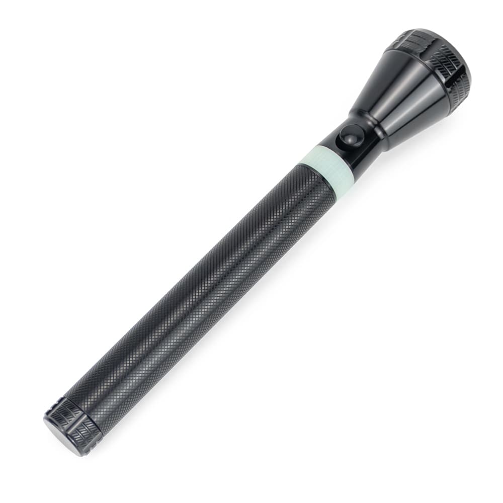 Everstar Rechargeable LED Flashlight with Torch Light 2AA DC Charging Custom Logo Print Aluminum Alloy Body