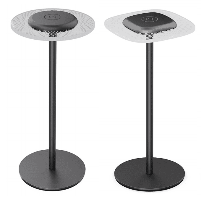 Ambient Table Lamp with LGP Touch Dimmable and USB Rechargeable Reading Lamp for Indoor Bedroom LED Table Lamp