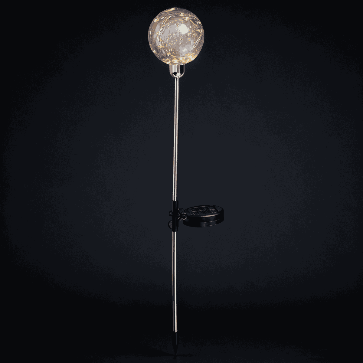 Sparkling Ball Solar LED Floor Light IP44 Lawn Garden Yard Parterre Christmas Festival Party Decoration Water-Resistant Light