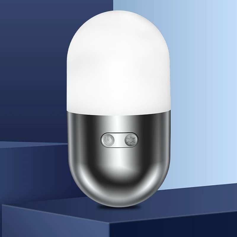 Everstar Mini Modern LED Night Light Tumbler Toy Rechargeable Battery RGB Warm Camping Light Plastic Home&outdoor Children Gift