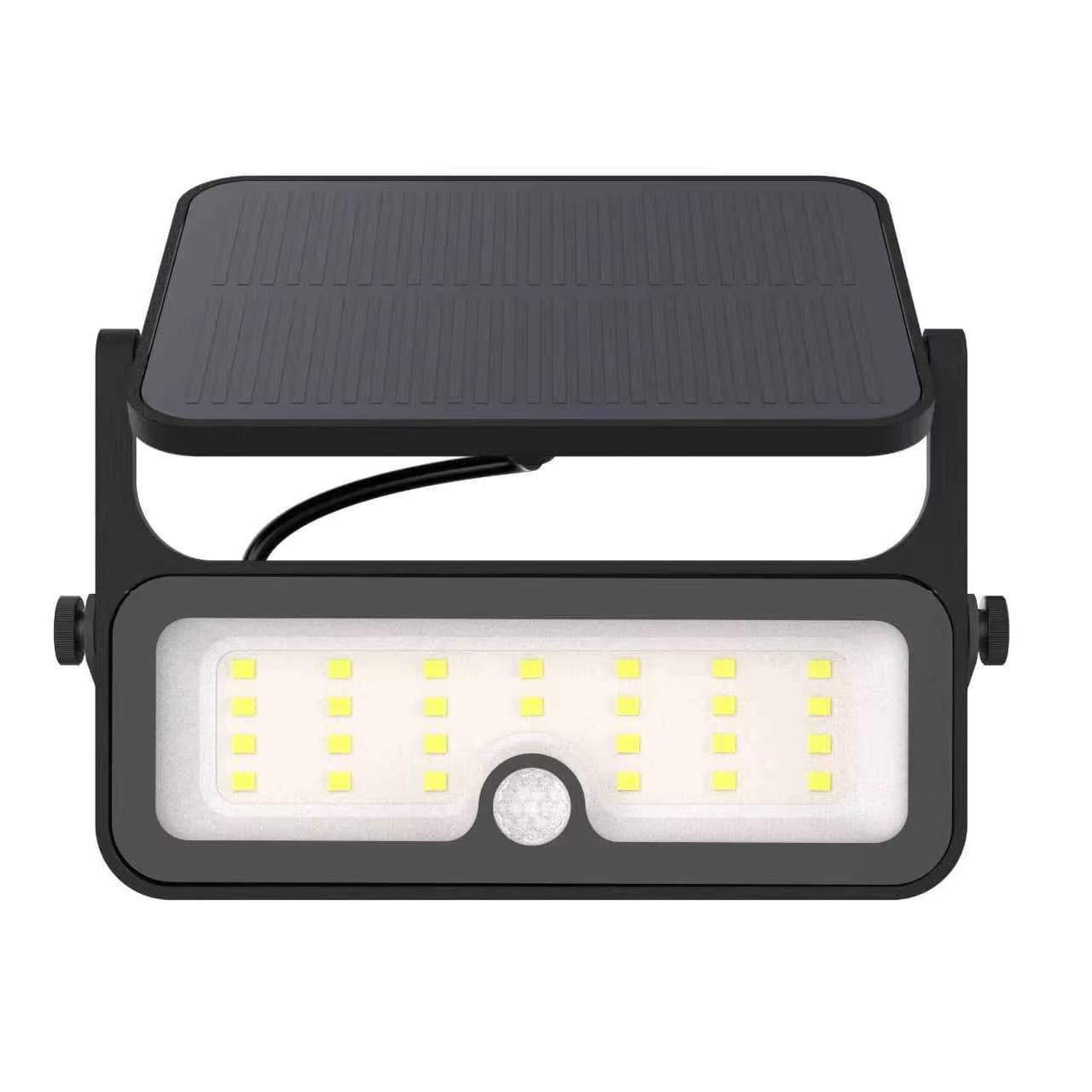 New  Led Solar Light  PIR Sensor Outdoor Solar Lamp Ip65 Waterproof Wall Light Solar Powered  Dimming  Battery Removable CE EMC