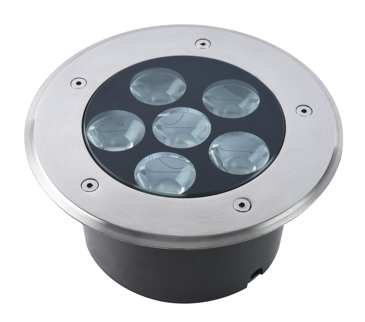Wholesale Factory Price 2026 New Aluminum LED Garden Buried Lamp AC IP67 Outdoor Use Ra80 3000K 30 Beam 2-year Warranty