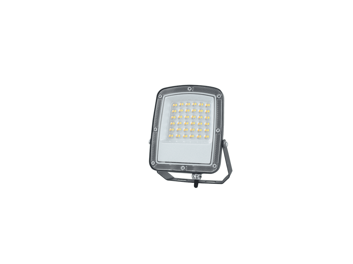 Wholesale New Design Special-shaped Flood Led Light 30W IP66 3CCT Adjustment 90 Beam Angle Outdoor Stadium Factory CRI 80