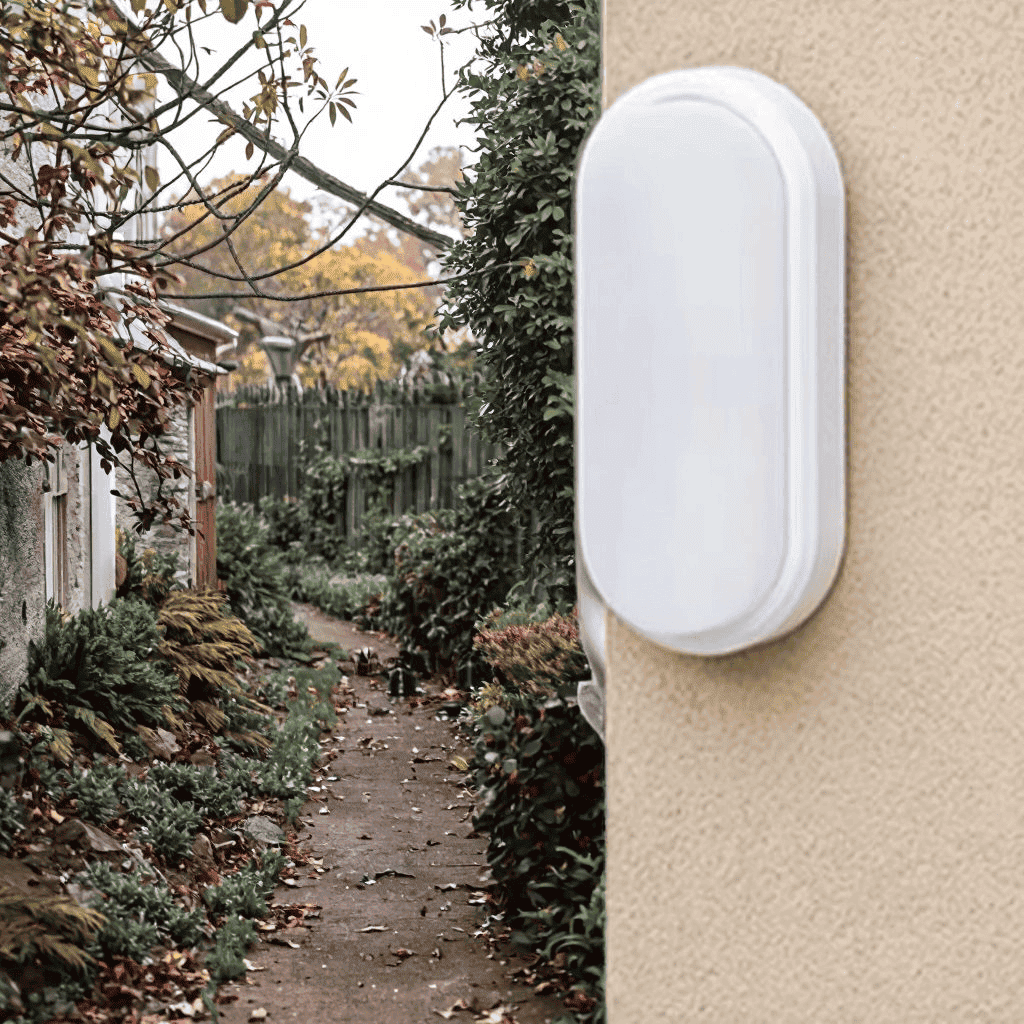 EVERSTAR Brand 2-Year Warranty Outdoor IP54 Waterproof LED Wall Light PP Material 8W-20W 3000K/4000K/6000K Color Temp Ra80 120