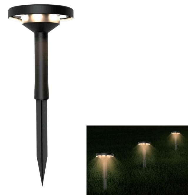 Wholesale Factory Small LED Solar Garden Light Pathway Lawn Lamp ABS 3CCT IP65 Waterproof 1200mah Battery Light Sensor