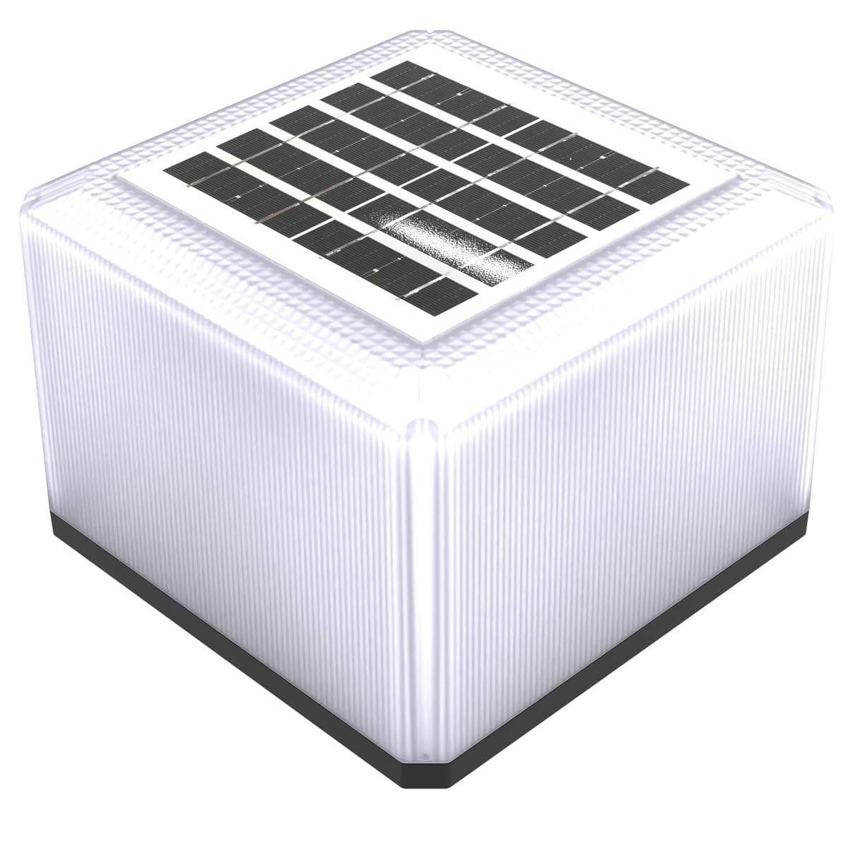 EVERSTAR Wholesale Factory 2026 LED Solar Pillar Light ABS Garden Lamp IP54 3CCT Can Remote Control Water-Resistant Villa Gate