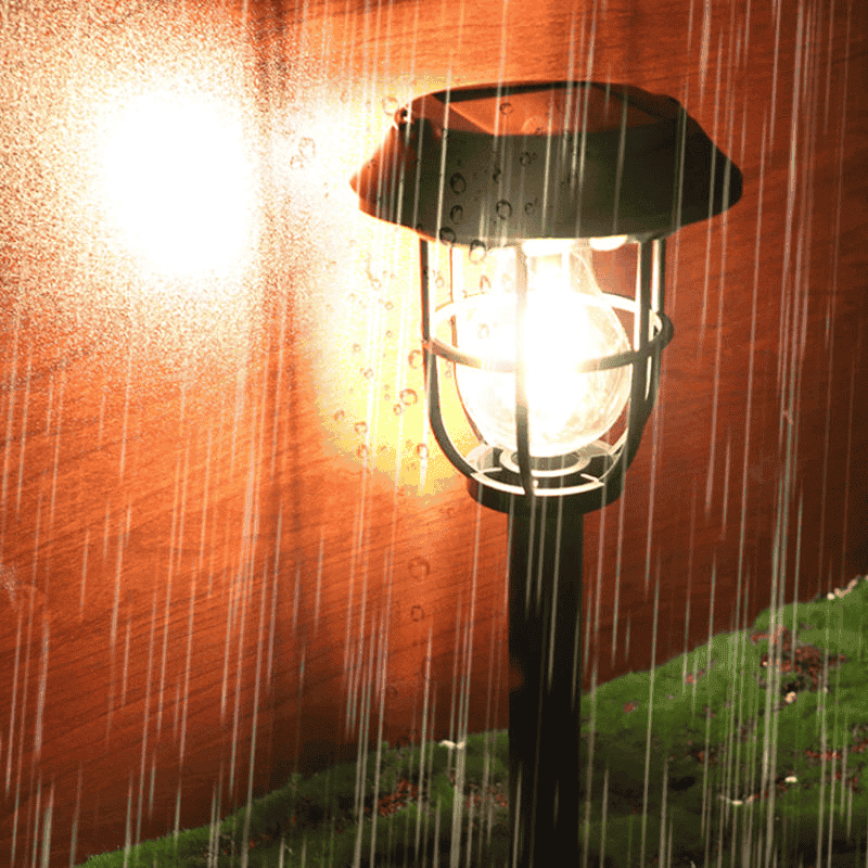 Wholesale Factory 2026 Small LED Solar Garden Light IP44 Water-Resistant Wall Mount Camping & Lawn Use Long Lasting