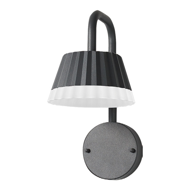 Aluminium die-casting body ,Opal PC LED Wall Lamp