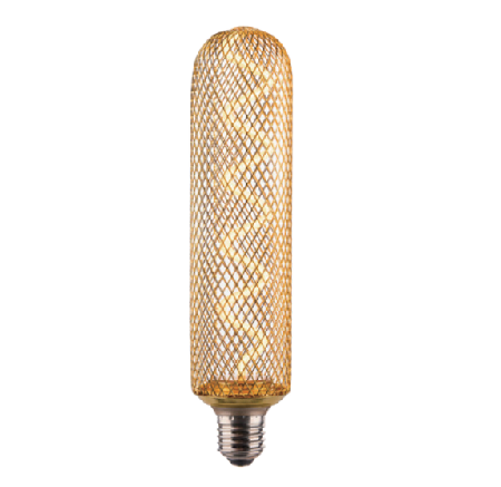 MR-GMCT50-2W LED filament bulb glass 2W 100LM 1800K RA80 E27/E26 220-240v/110-130V 50*214mm