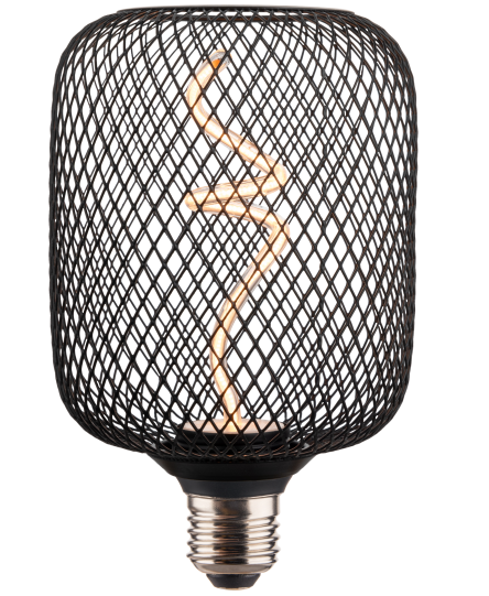 MR1-QMC100162-2W LED filament bulb glass 2W 100LM 1800K RA80 E27/E26 220-240v/110-130V 100*162mm GREY