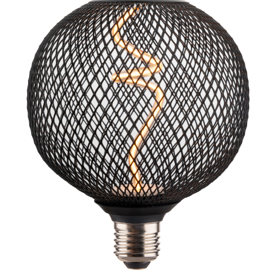 MR1-BMC125150-2W LED filament bulb glass 2W 100LM 1800K RA80 E27/E26 220-240v/110-130V 125*150mm