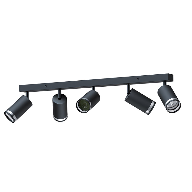 Traditional Spotlight GU10 Lamp Holder IP20 five Head
