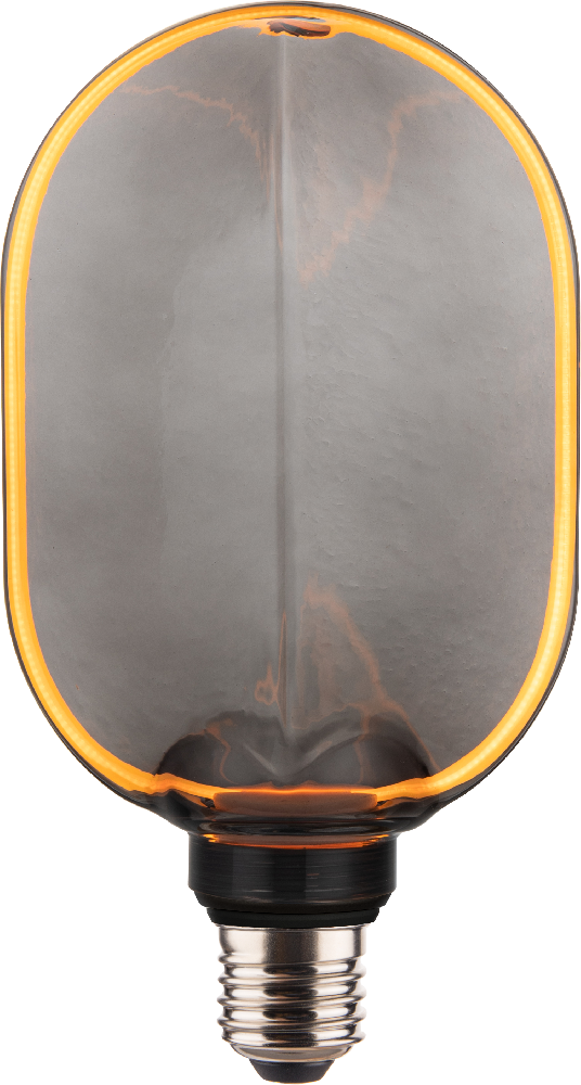 O-O100OS-4W LED filament bulb glass 4W 220LM 1800K RA80 E27/E26 220-240v/110-130V 100*66*189mm grey