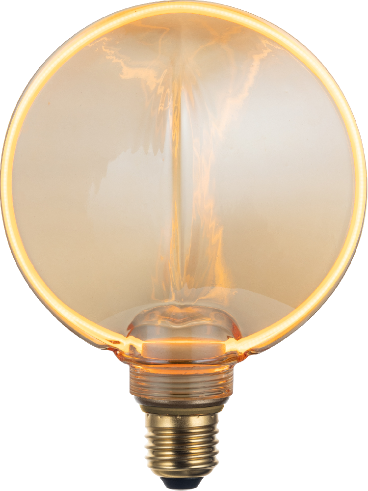 O-G130OA-4W LED filament bulb glass 4W 220LM 1800K RA80 E27/E26 220-240v/110-130V 130*80*171mm